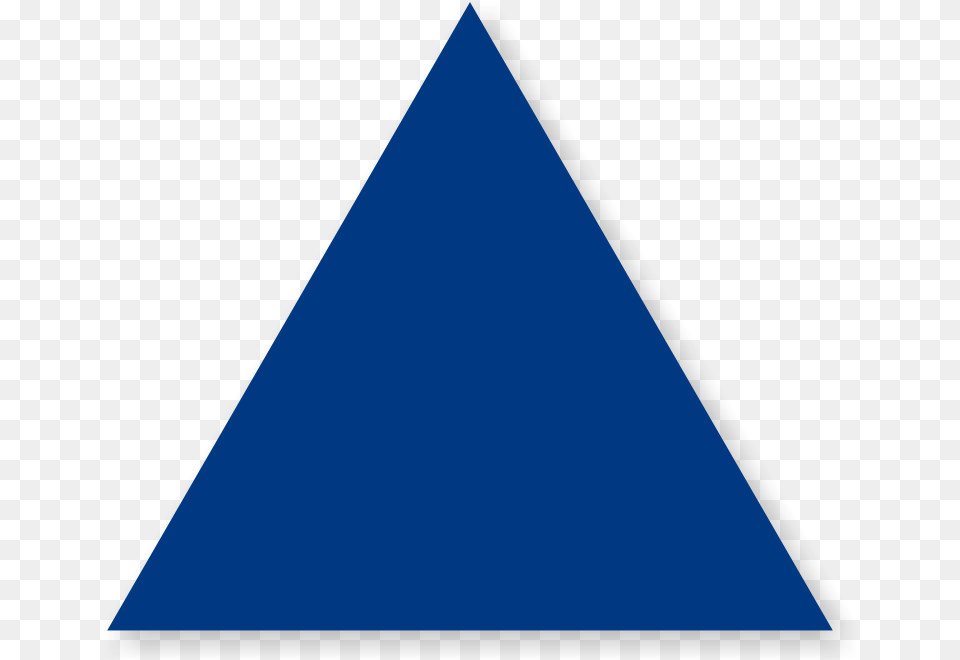 Transparent Blue Triangle Triangle Free Png