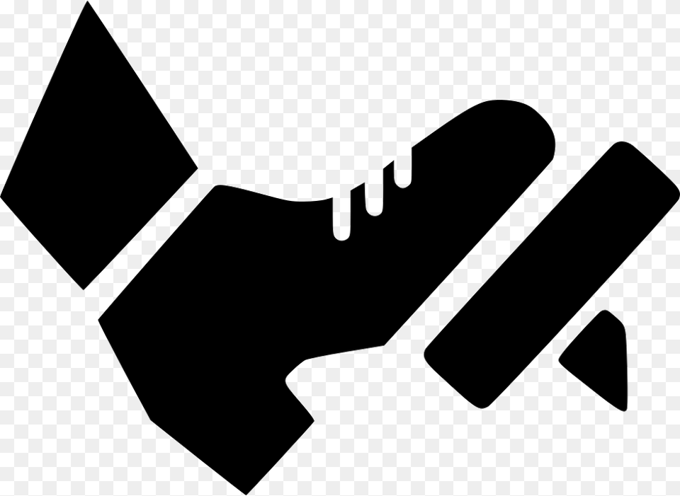 Transparent Blunt Car Brakes Icon, Stencil, Clothing, Footwear, Shoe Png Image
