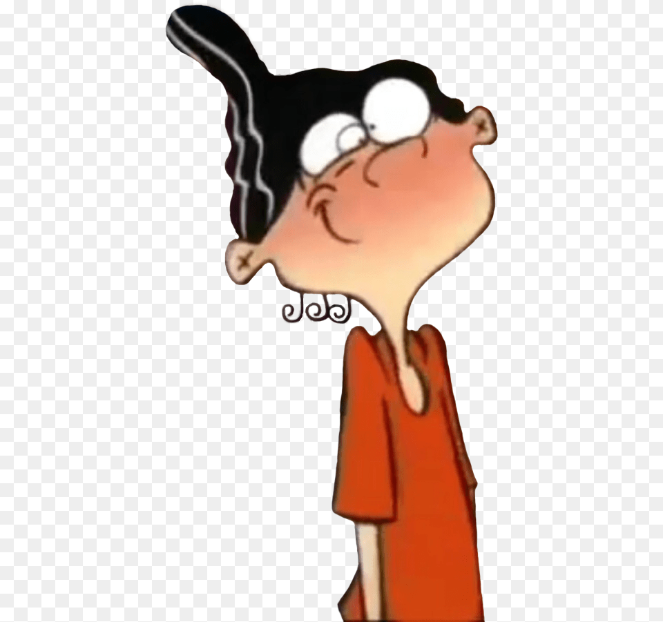 Blushing Double D For All Your Double D N Eddy Edd, Person, Face, Head, Body Part Free Transparent Png