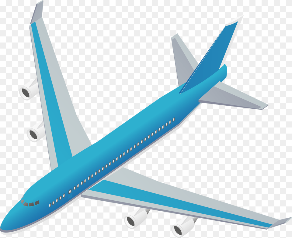 Transparent Boarding A Plane Clipart Aviao, Aircraft, Airliner, Airplane, Transportation Png