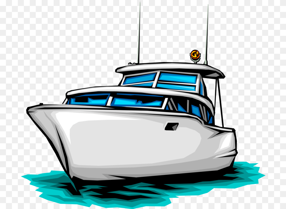 Transparent Boat Vector Pleasure Craft, Transportation, Vehicle, Yacht, Sailboat Free Png