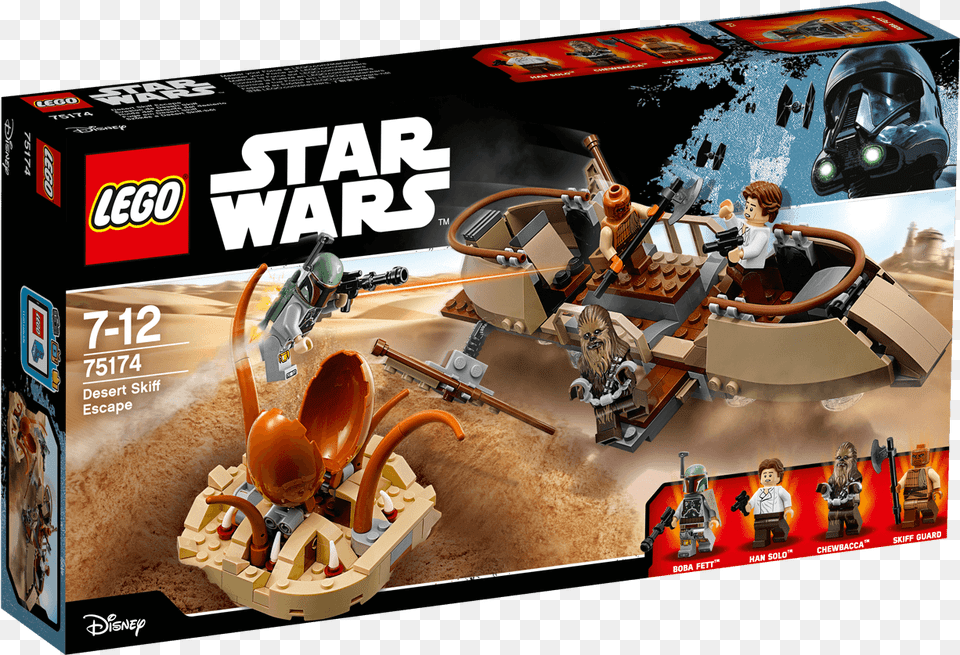 Transparent Boba Fett Clipart Desert Skiff Escape Lego, Toy, Person, Doll Png