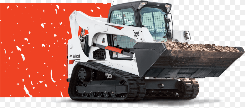 Bobcat Machine Bulldozer, Wheel Free Transparent Png