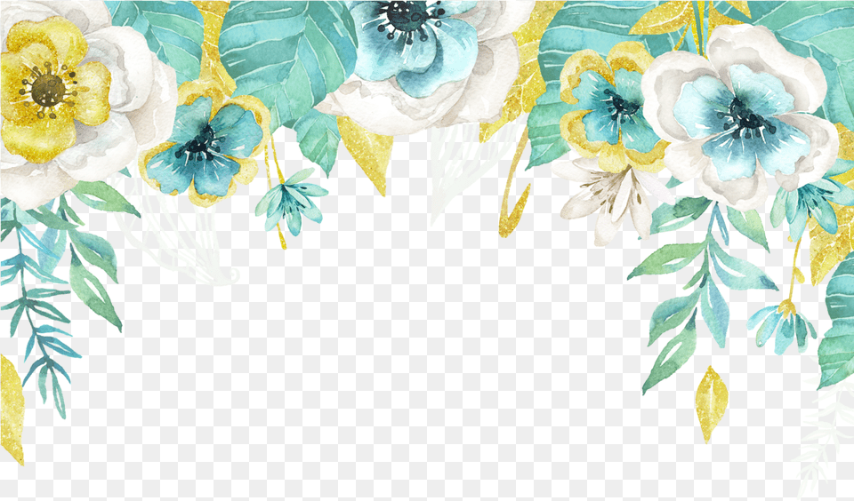 Transparent Boho Clipart Flower Art Background, Floral Design, Graphics, Pattern, Plant Png Image