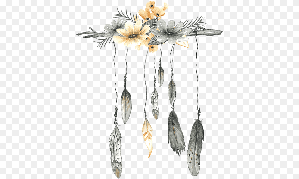 Transparent Boho Feathers, Accessories, Earring, Jewelry, Art Free Png Download
