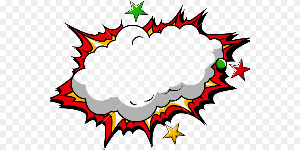 Transparent Bomb Pop Clipart Comic Clouds, Accessories Png Image