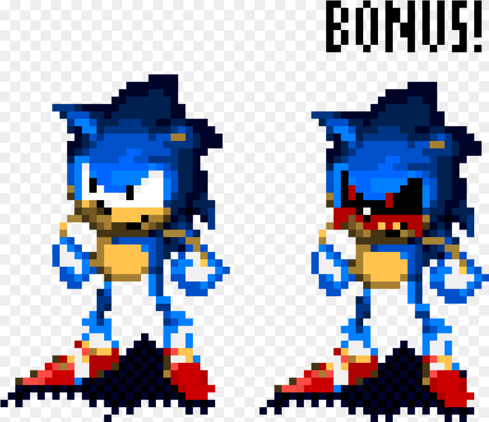Transparent Bonus Clip Art Pixel Sonic The Hedgehog, Qr Code Free Png