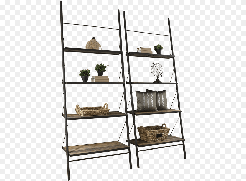 Transparent Book Shelf, Plant, Potted Plant, Furniture, Bookcase Png Image