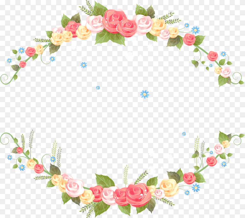 Transparent Bordas Flower For Wedding Invitation, Art, Floral Design, Graphics, Pattern Free Png Download