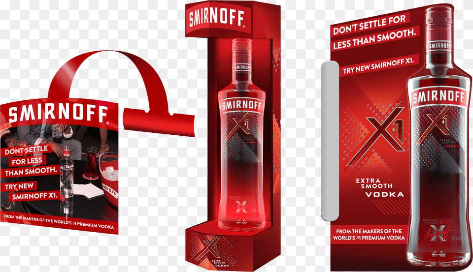 Transparent Bottle Cap Smirnoff X1 Free Png Download