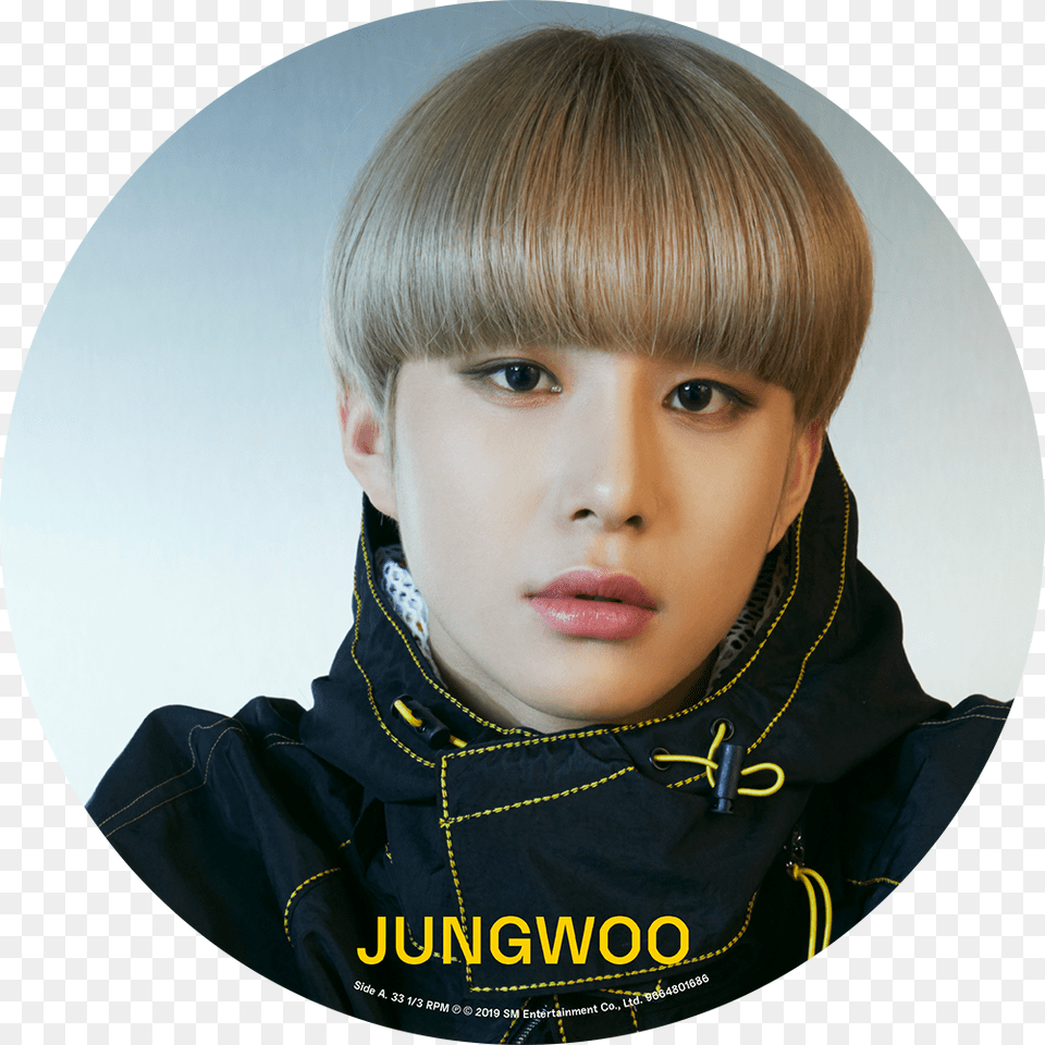 Transparent Bowl Cut Jungwoo Nct, Blonde, Person, Male, Hair Png