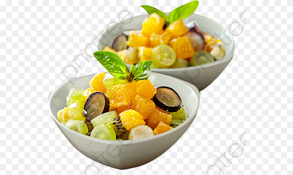 Transparent Bowl Of Fruit Fruit Salad Bowl, Citrus Fruit, Food, Grapefruit, Plant Png