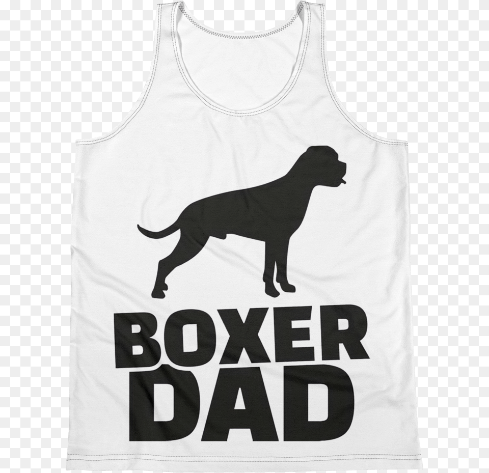 Transparent Boxer Dog Greater Swiss Mountain Dog, Clothing, Tank Top, Adult, Male Free Png Download