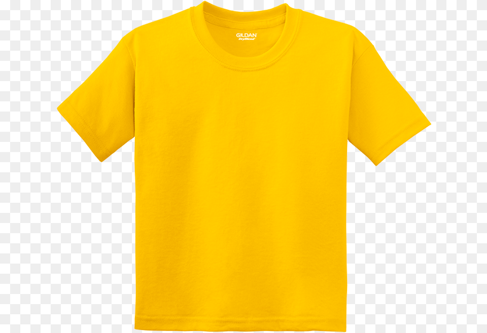 Transparent Boy Shirt Clipart Yellow T Shirt, Clothing, T-shirt Free Png