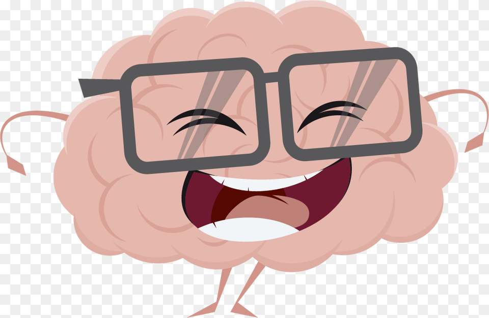 Transparent Brain Cartoon, Accessories, Glasses, Baby, Person Free Png Download