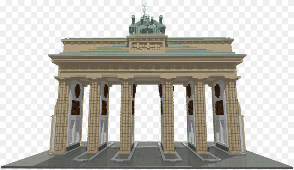 Transparent Brandenburg Gate Brandenburg Gate, Architecture, Building, Arch, Altar Png