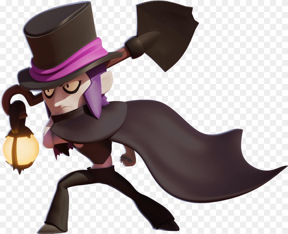 Brawl Clipart Brawl Stars Mortis Gif, Clothing, Hat, Adult, Female Free Transparent Png