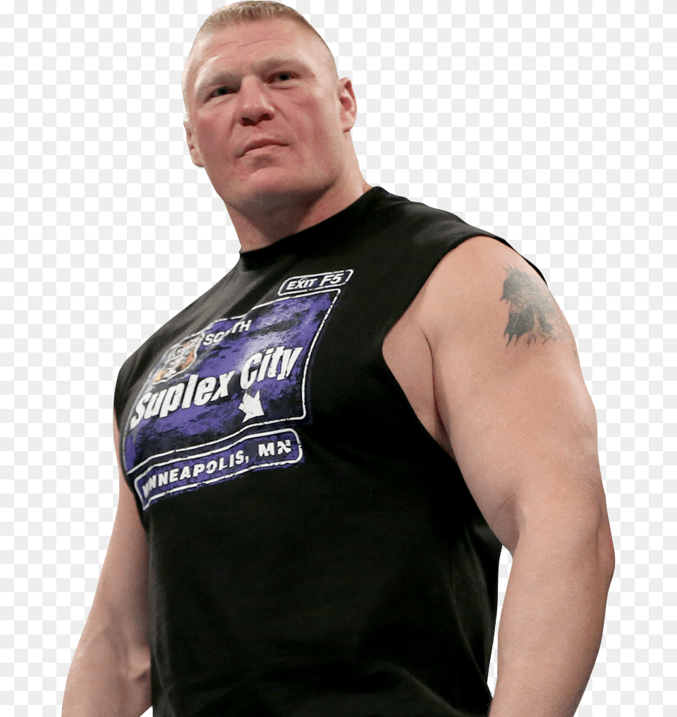 Transparent Brock Lesnar Brock Lesnar New T Shirt Suplex City, Adult, T-shirt, Person, Man Free Png