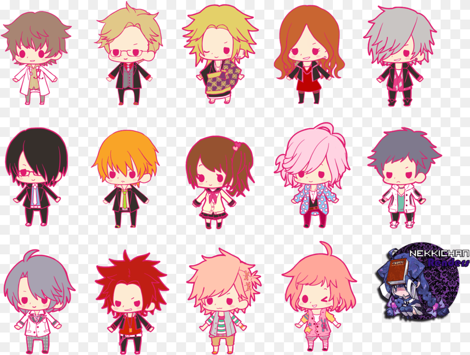 Transparent Brothers Conflict Brothers Conflict Yusuke Chibi, Book, Comics, Publication, Toy Free Png