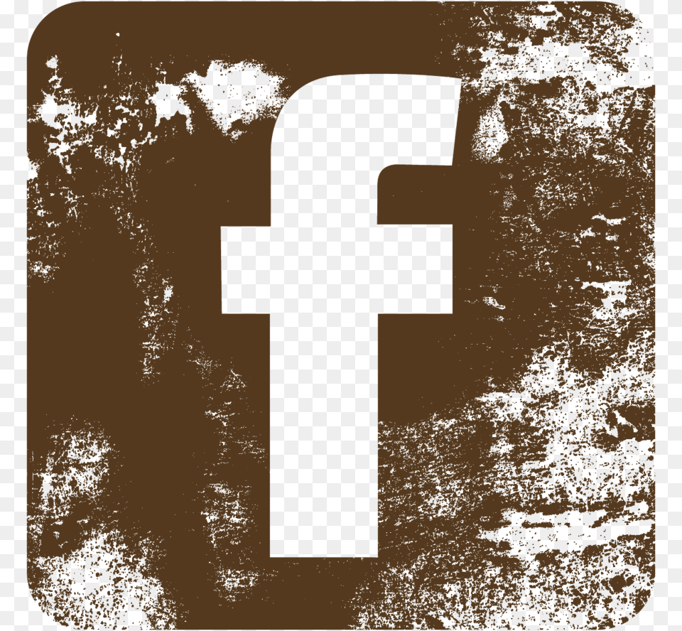 Transparent Brown Cross Brown Fb Icon, Symbol Free Png Download