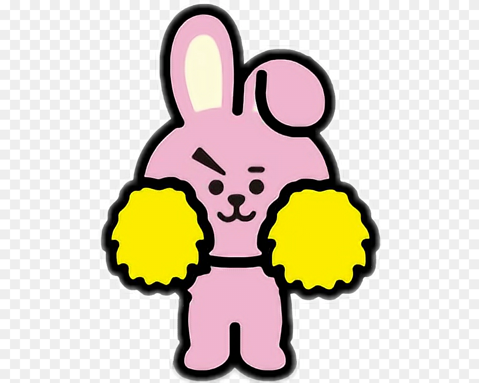 Transparent Bt21 Cooky, Baby, Person, Clothing, Glove Free Png