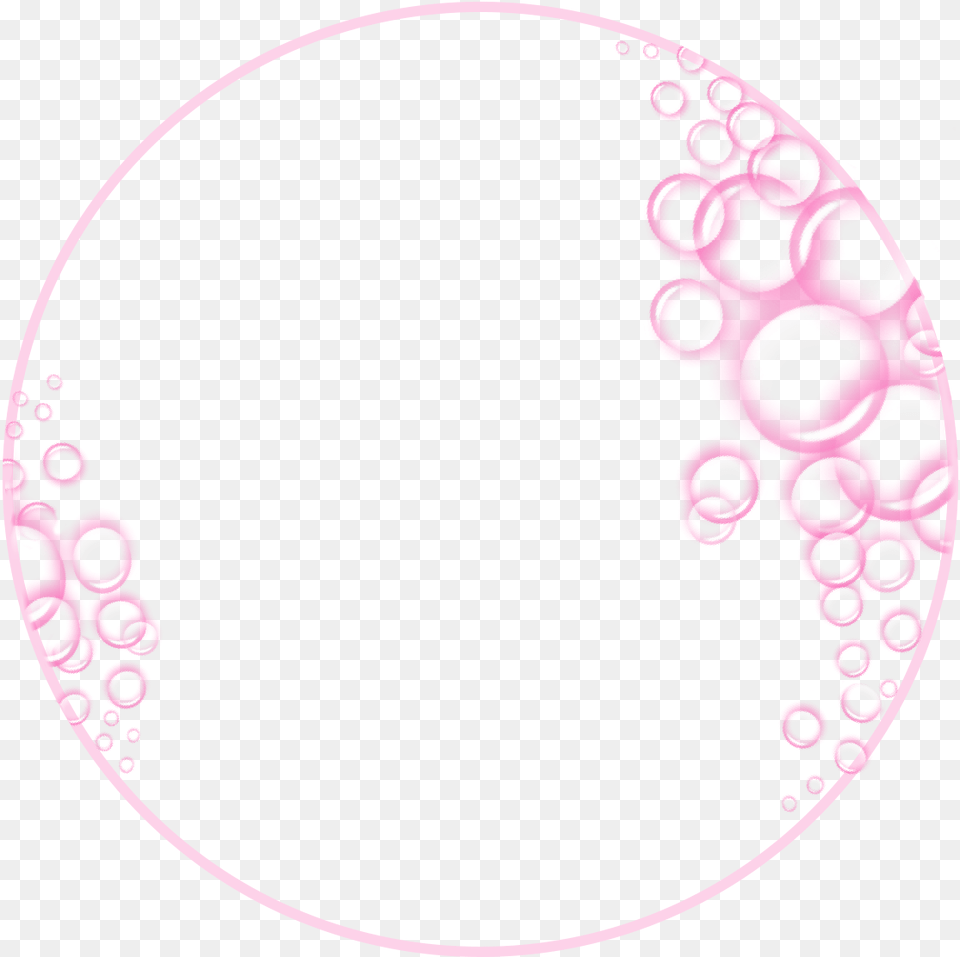 Transparent Bubble Frame, Art, Graphics, Purple, Pattern Free Png Download