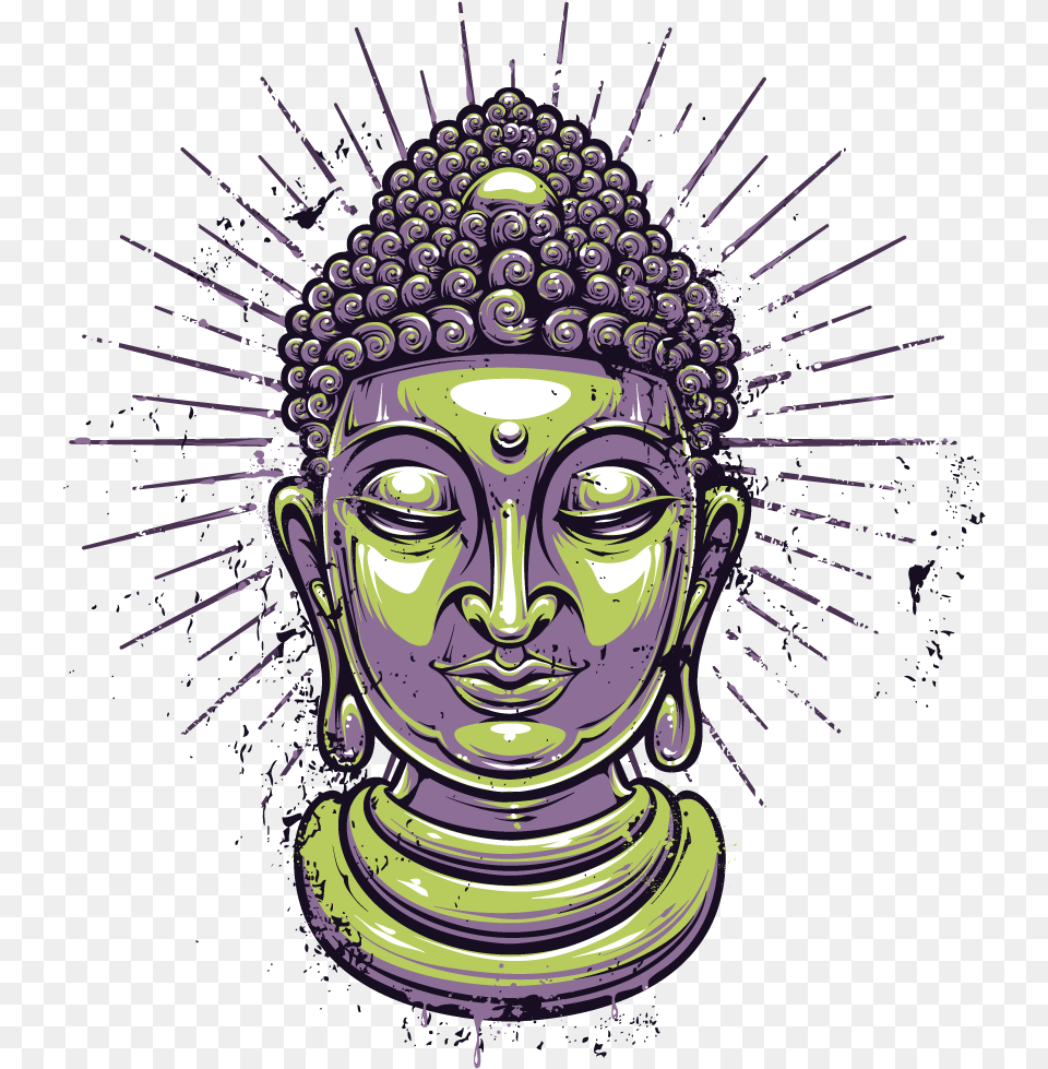 Transparent Buddha Icon Buddha Vector Art, Prayer, Face, Head, Person Png