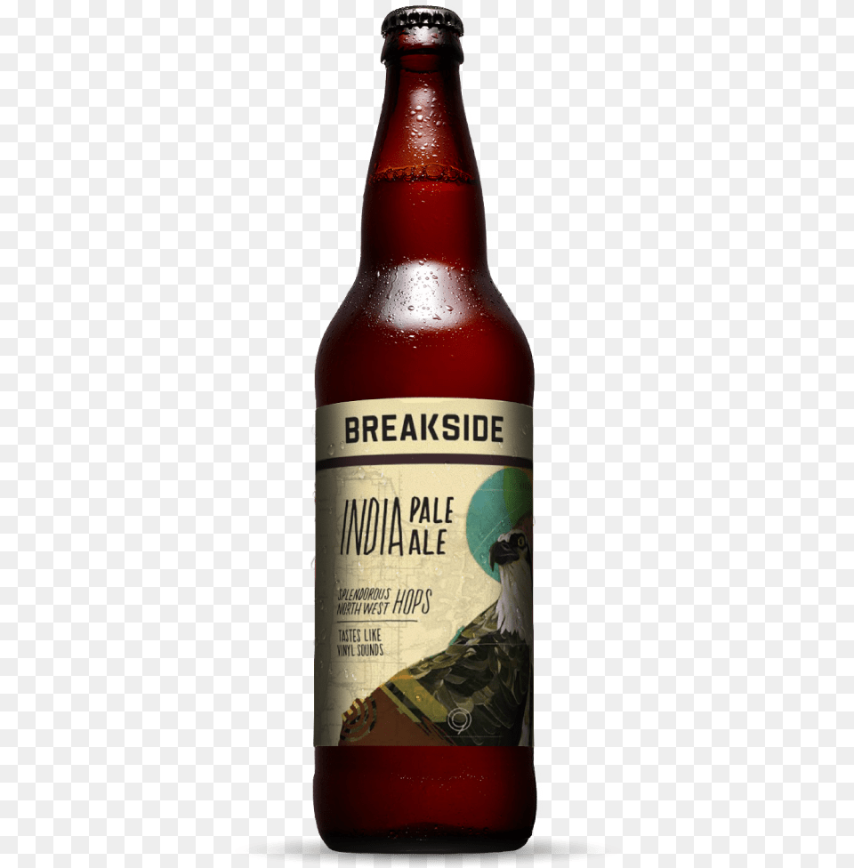 Transparent Budweiser Beer Bottle Breakside Ipa, Alcohol, Beer Bottle, Beverage, Liquor Png Image