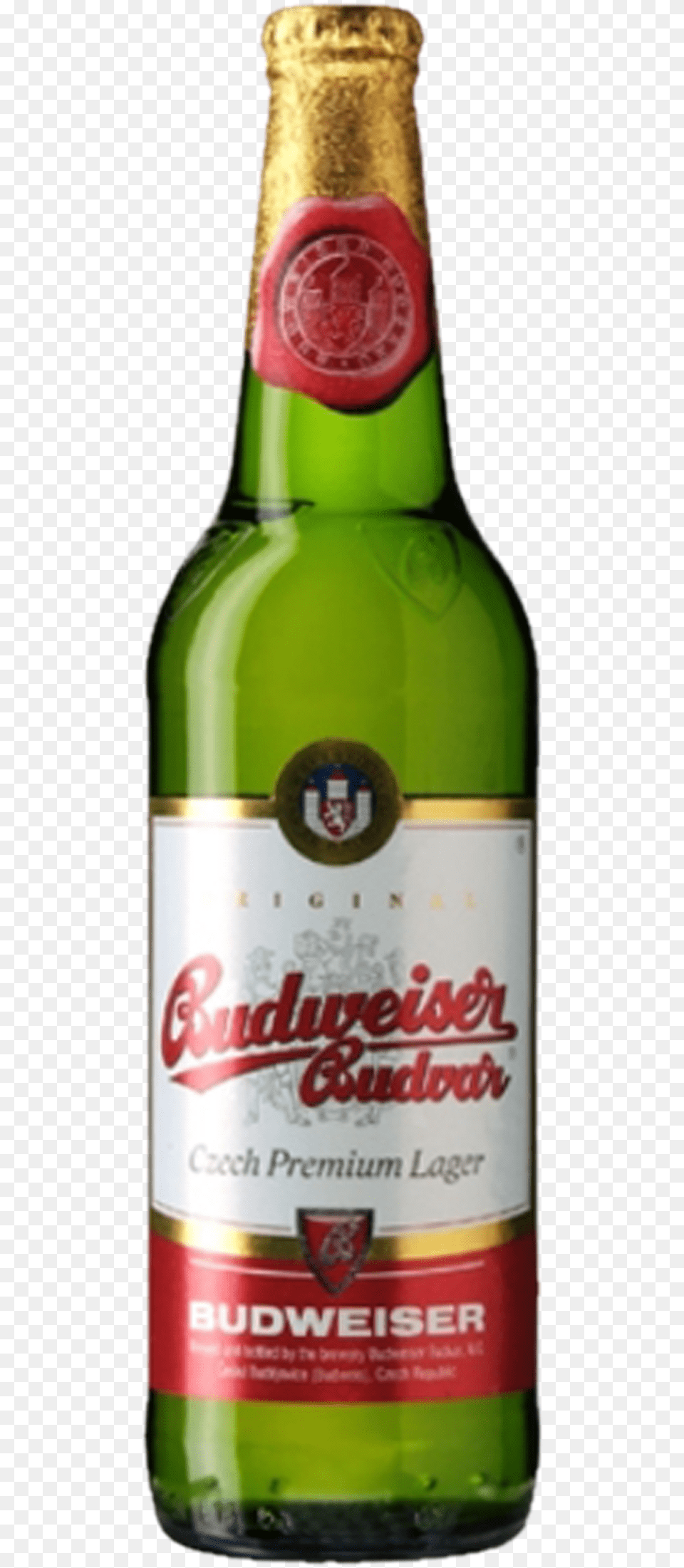 Budweiser Bottle Budweiser Budvar, Alcohol, Beer, Beer Bottle, Beverage Free Transparent Png