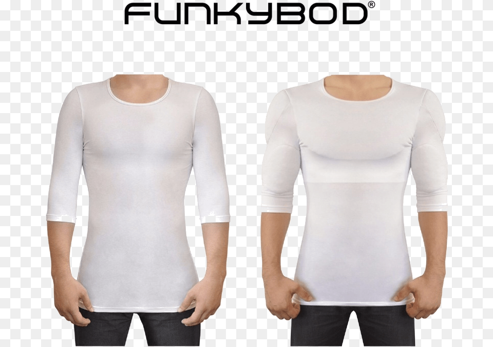 Transparent Buff Guy Girl, Clothing, Long Sleeve, Sleeve, T-shirt Free Png Download