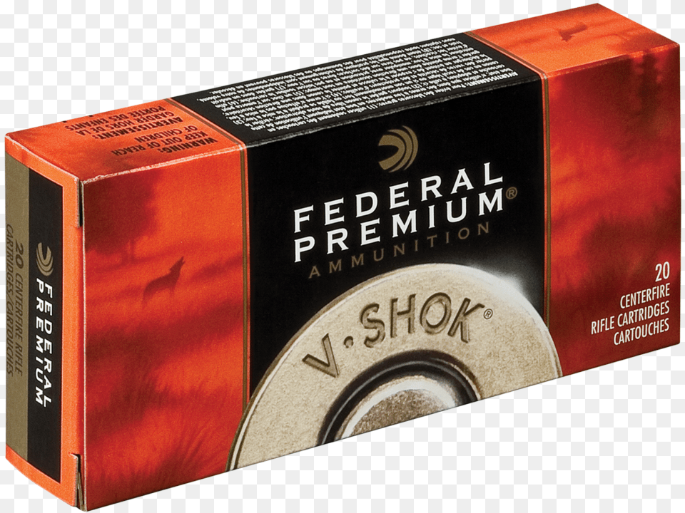 Transparent Bullet Casing Federal Premium 243 Ammo, Box, Disk Free Png