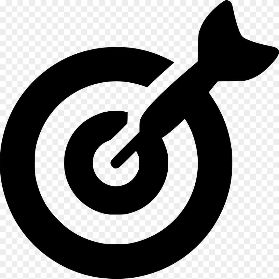 Transparent Bulls Eye Bulls Eye Icon Black And White Png