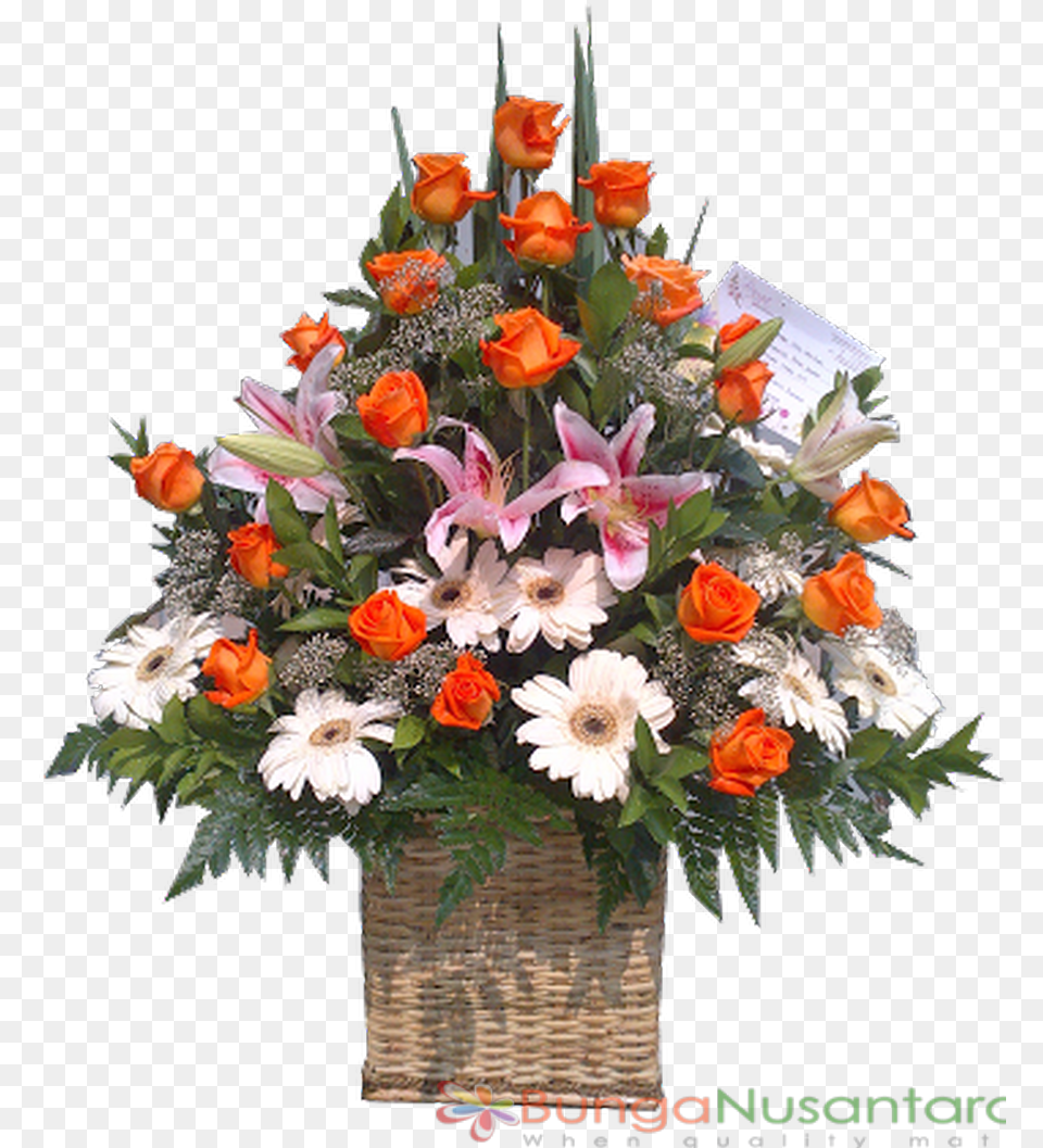 Transparent Bunga Flower, Flower Arrangement, Flower Bouquet, Plant, Art Free Png Download