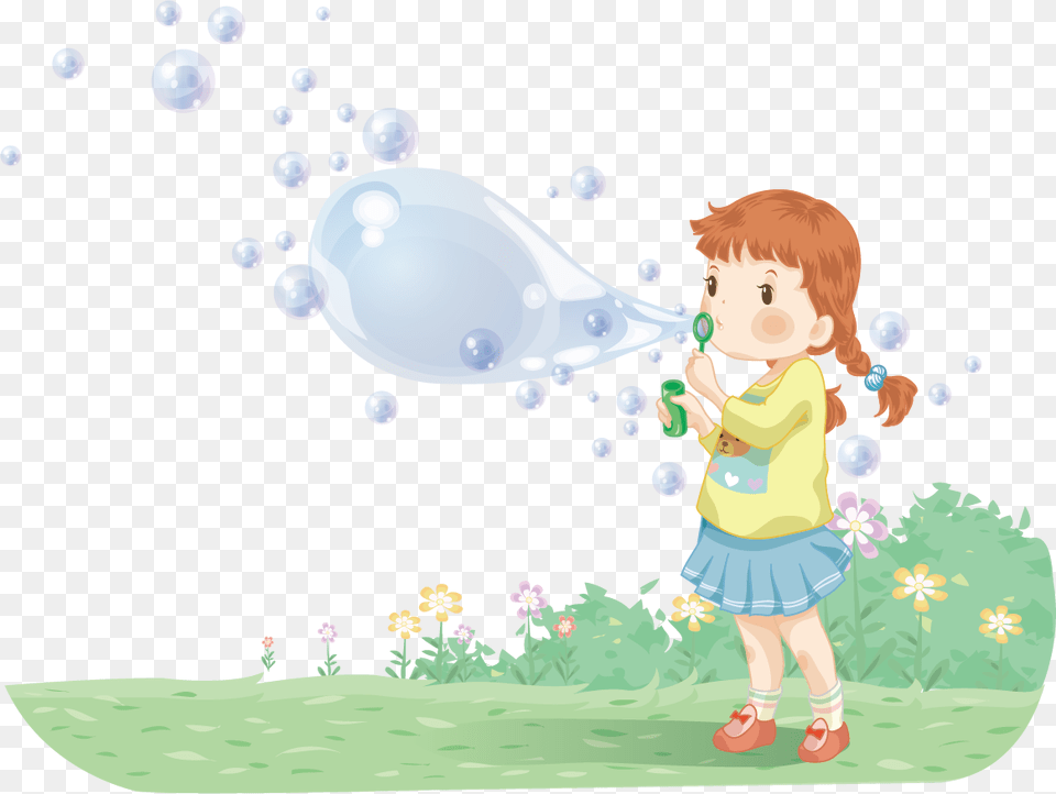 Transparent Burbujas De Agua Sticker, Art, Graphics, Baby, Person Free Png Download