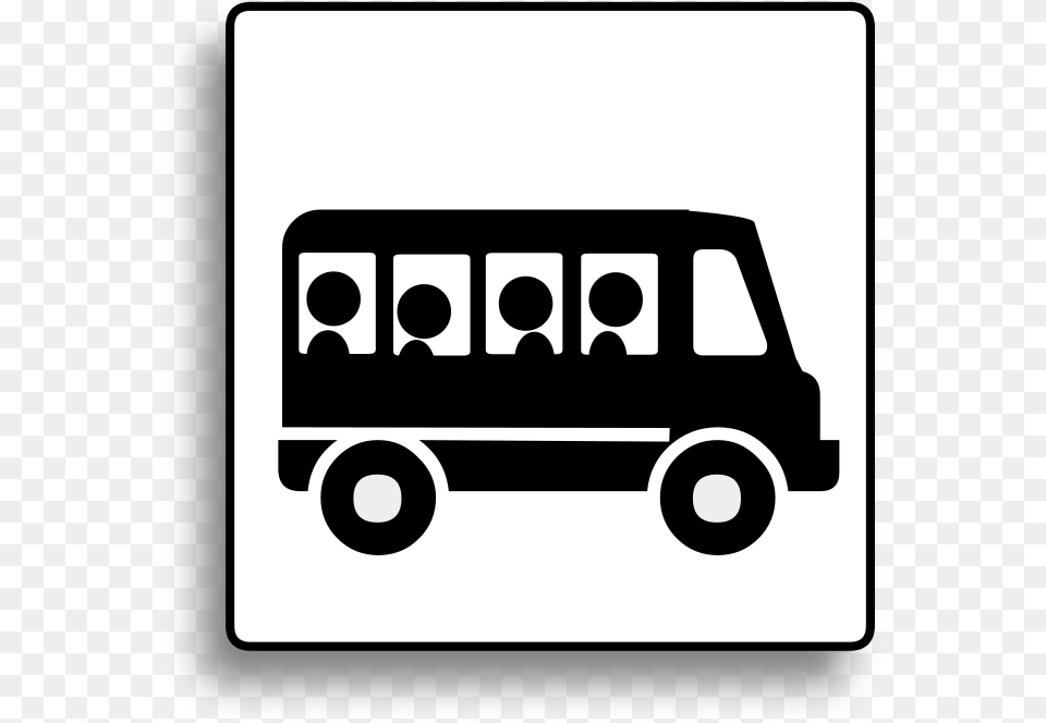 Transparent Bus Icon Free Vector Bus Icon, Minibus, Transportation, Van, Vehicle Png