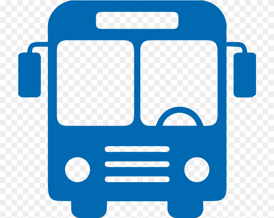 Transparent Bus Icon Icon Blue Bus, Transportation, Vehicle Free Png Download