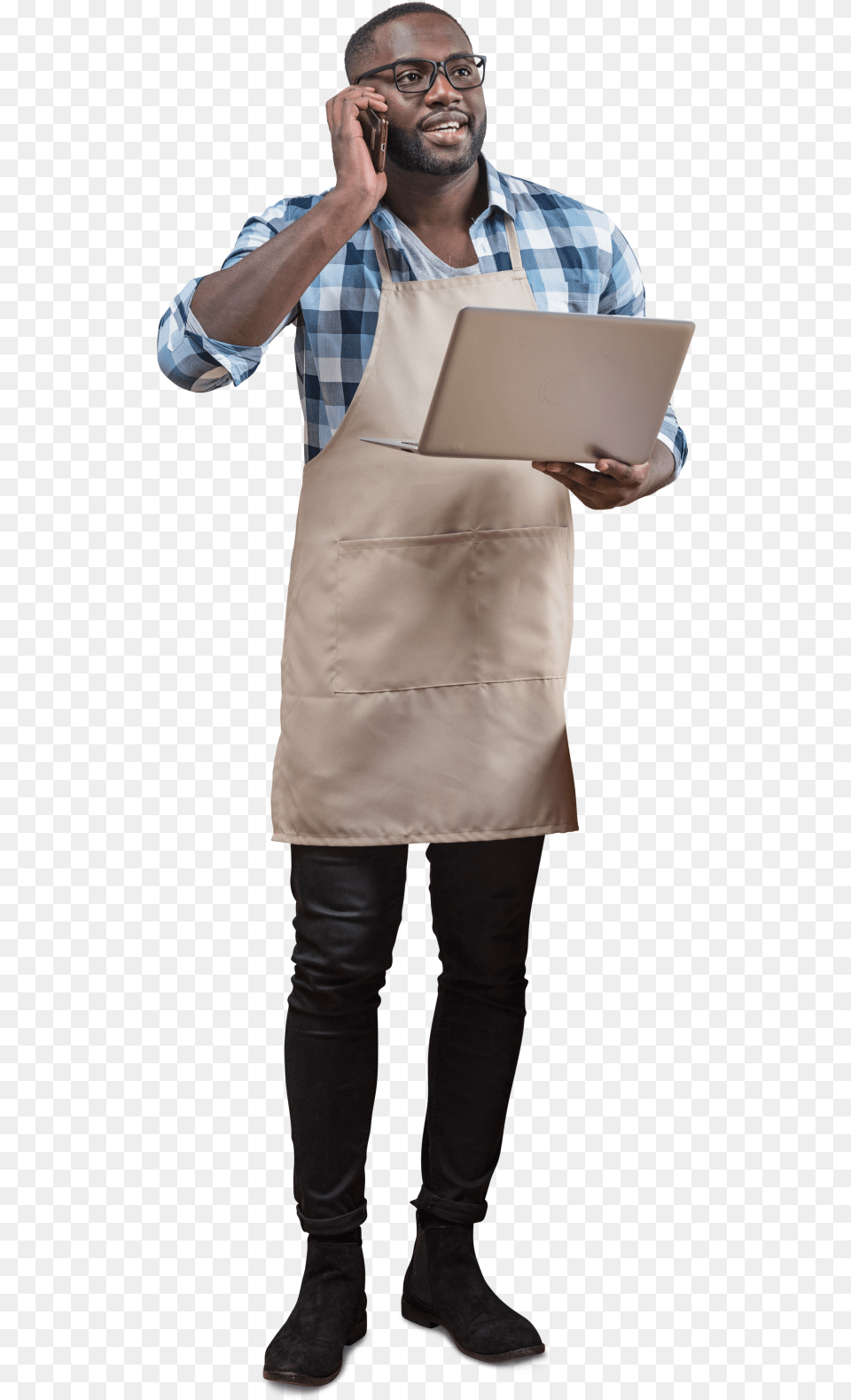 Transparent Business Man African American People, Adult, Person, Male, Laptop Png