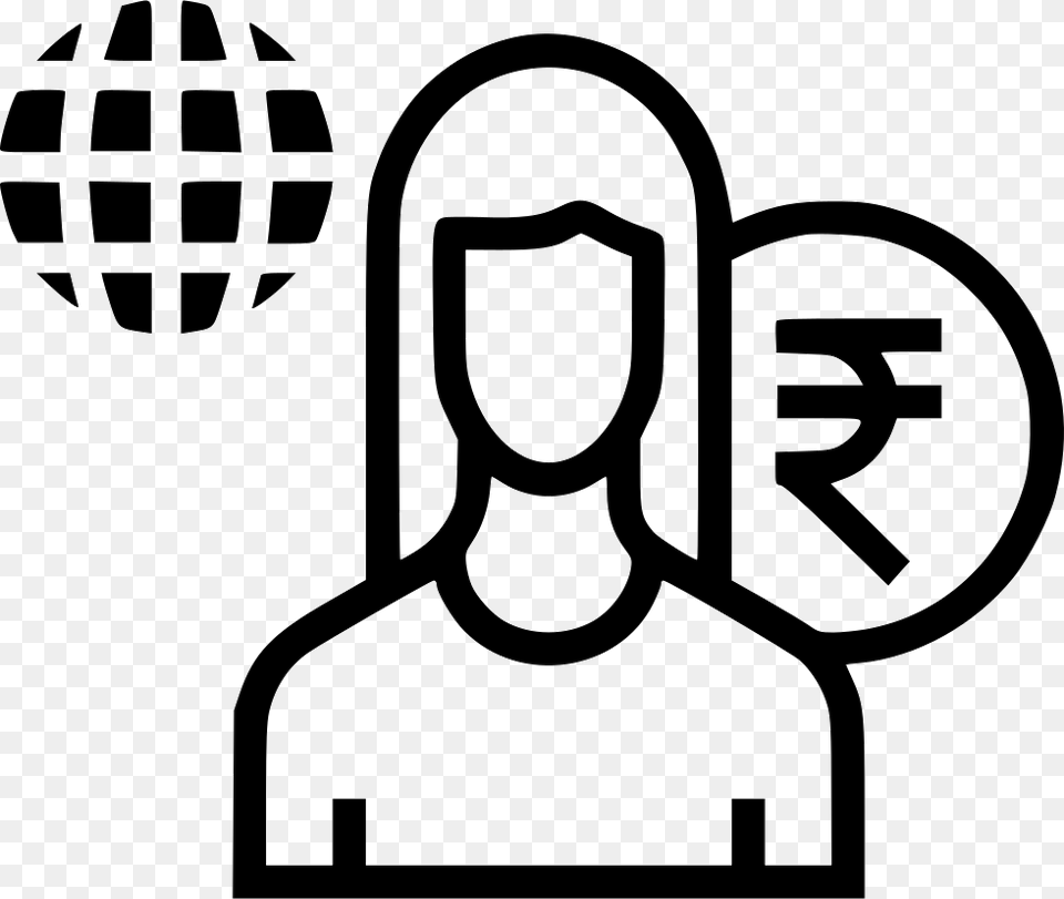 Business Person Icon Self Esteem Icon, Stencil, Electrical Device, Microphone, Symbol Free Transparent Png