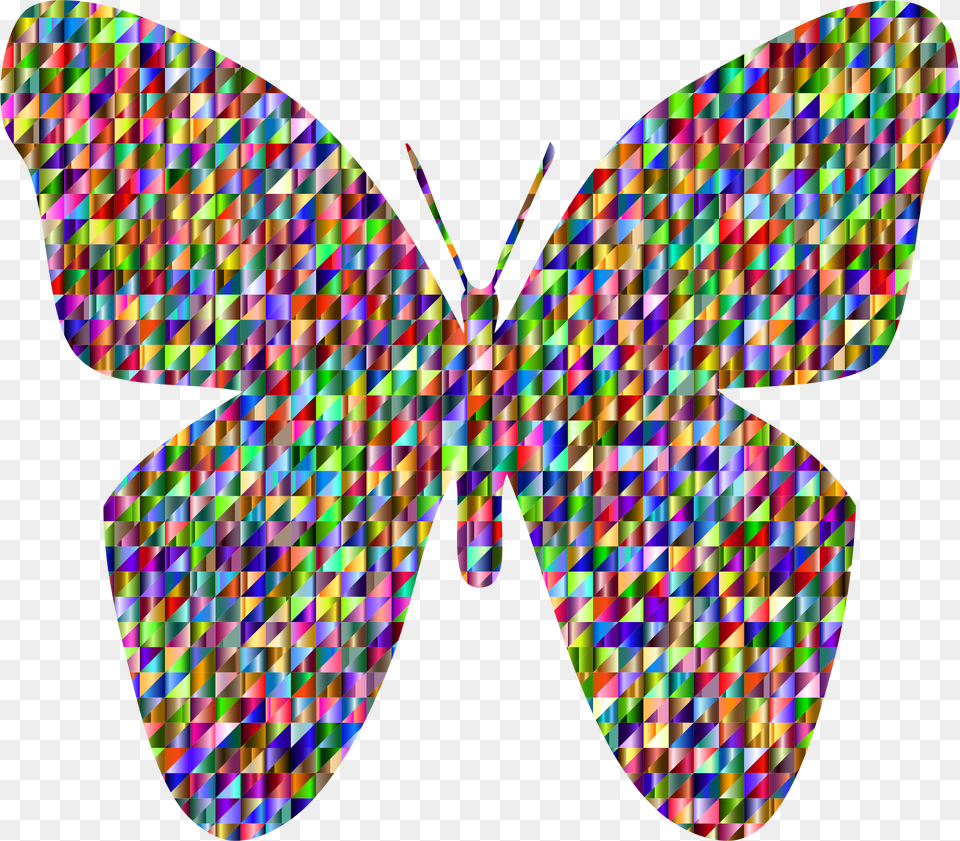 Butterfly Woman Clipart Coloured Geometric Butterfly, Art, Accessories, Formal Wear, Tie Free Transparent Png