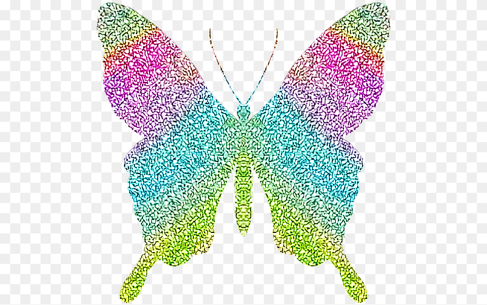 Transparent Butterflys Butterfly Glitter, Art, Accessories, Jewelry, Necklace Free Png
