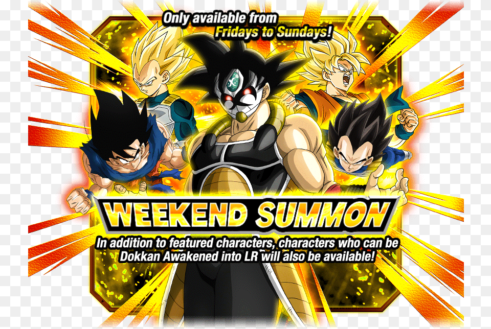 Transparent Buuhan Dokkan Battle Weekend Summon, Book, Comics, Publication, Person Png Image