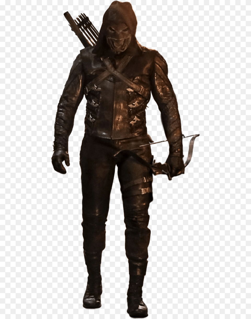 Transparent By Camo Flauge Carpeta Flecha Roja Deadshot Concept Art Arrow Prometheus, Bronze, Adult, Man, Male Png
