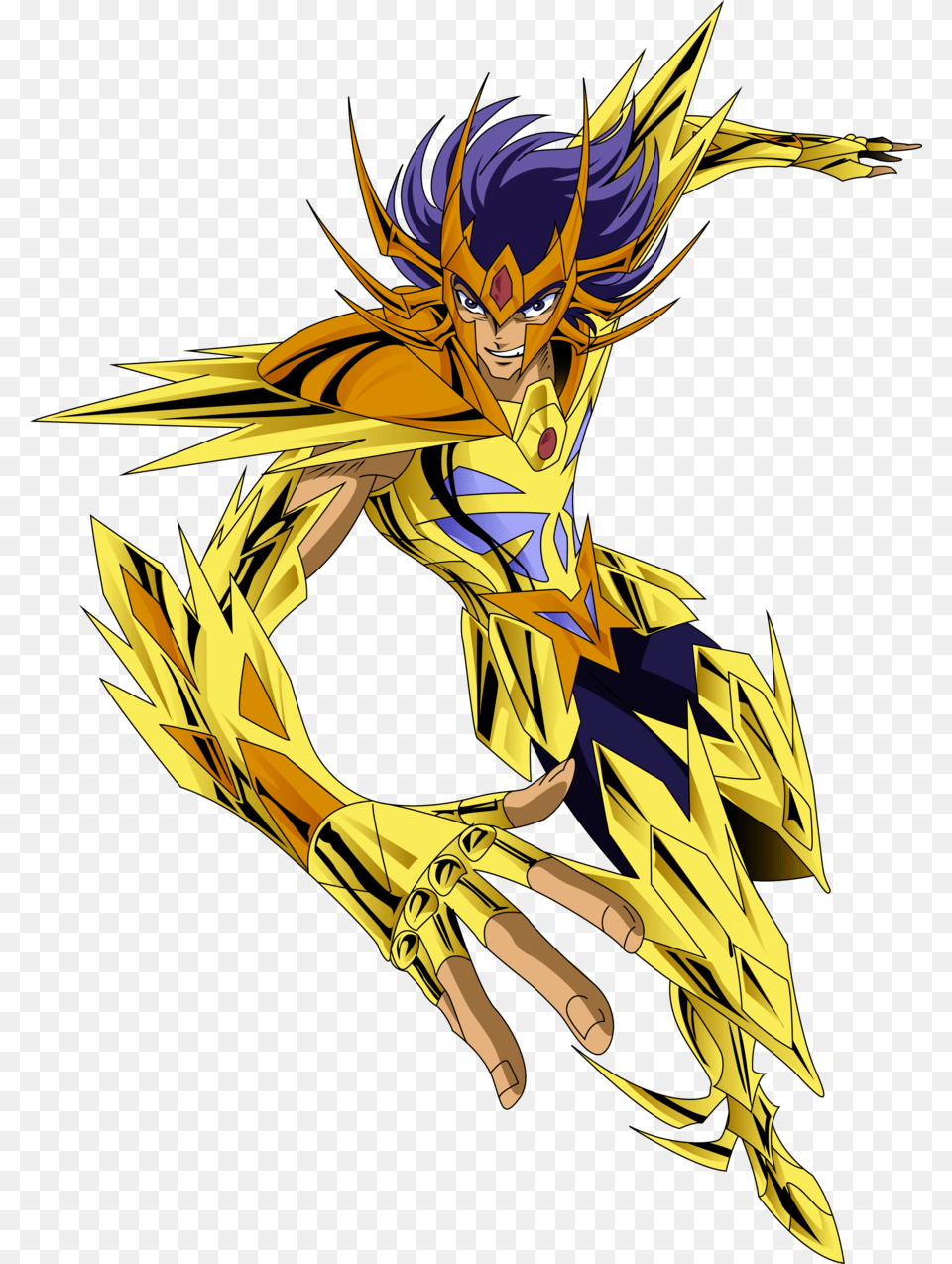 Transparent Caballeros Del Zodiaco Deathmask De Cancer, Publication, Book, Comics, Adult Free Png Download