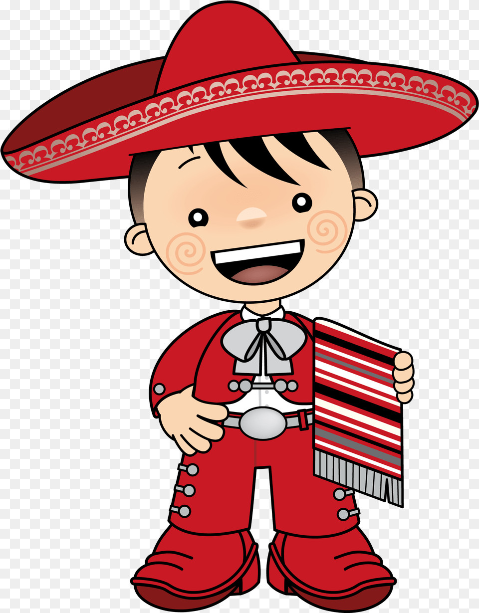 Transparent Cactus Mexicano Charros Animados, Clothing, Hat, Baby, Person Free Png Download