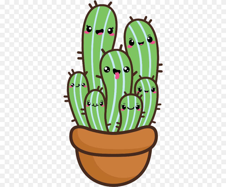 Cactus Tumblr Stickers Kaktus, Plant Free Transparent Png
