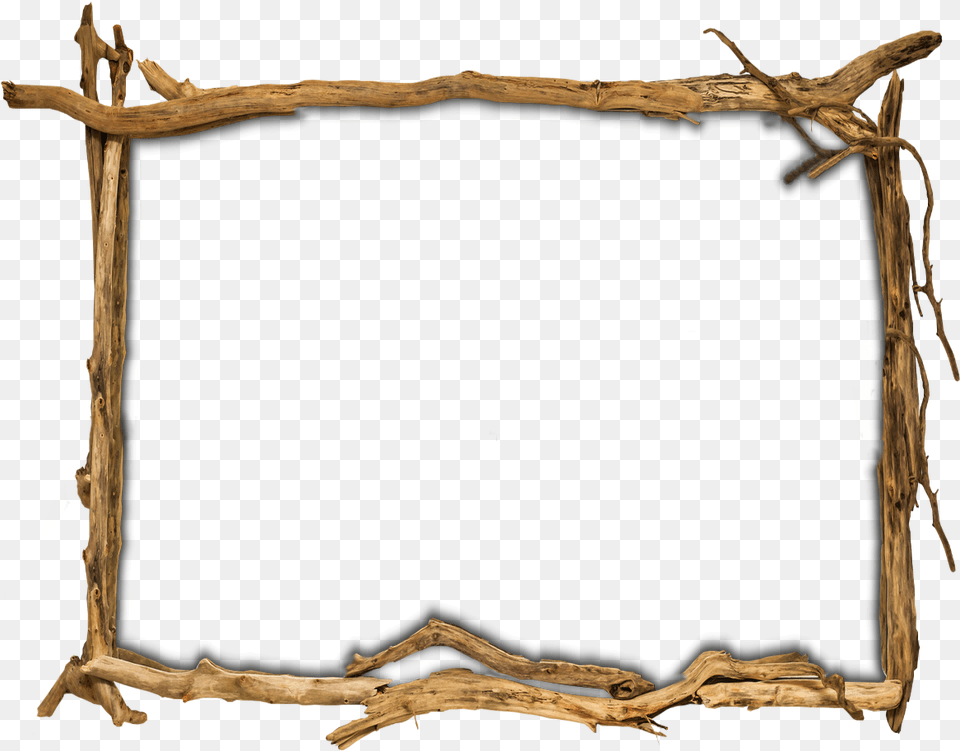 Cadre Wooden Border Frame Background, Wood, Driftwood Free Transparent Png