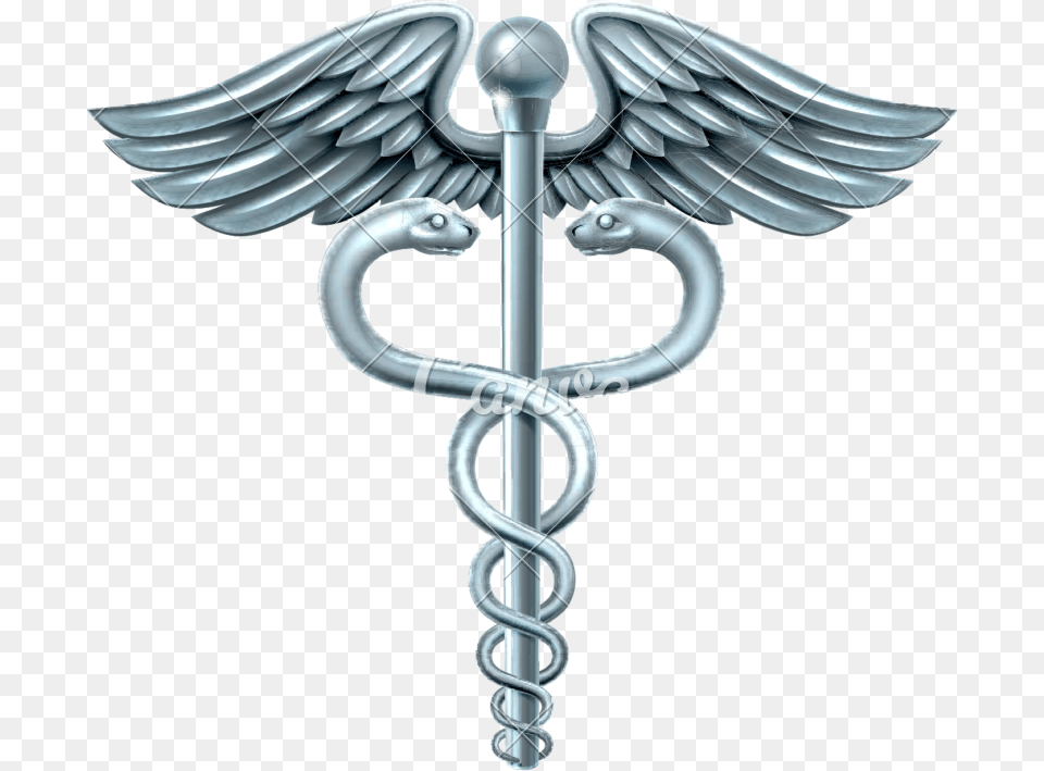Transparent Caduceus Medical Icon Gold, Weapon, Emblem, Symbol, Bow Free Png