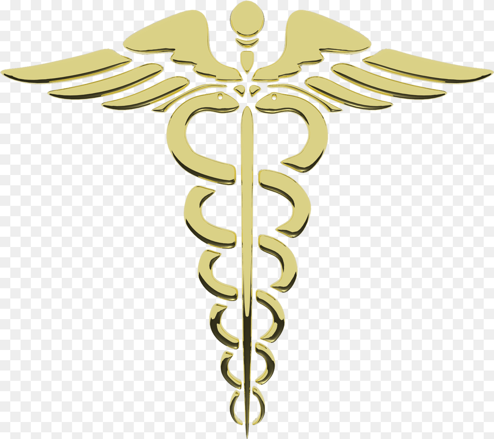 Transparent Caduceus Simbolo Do Contador, Accessories, Emblem, Symbol, Cross Png