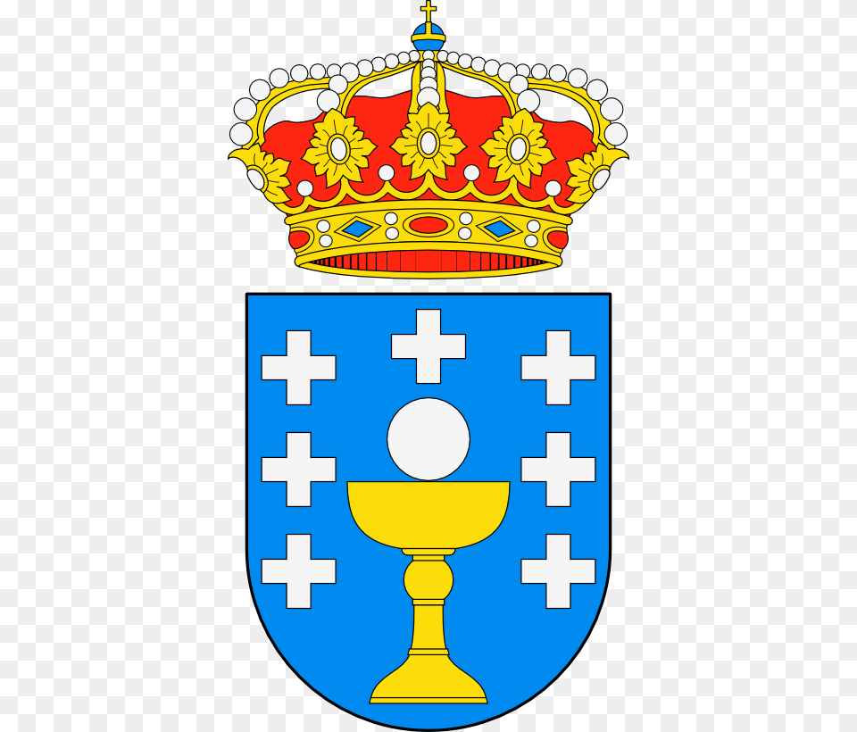 Transparent Caliz Galicia Spain Coat Of Arms, Accessories, First Aid, Jewelry, Crown Free Png Download