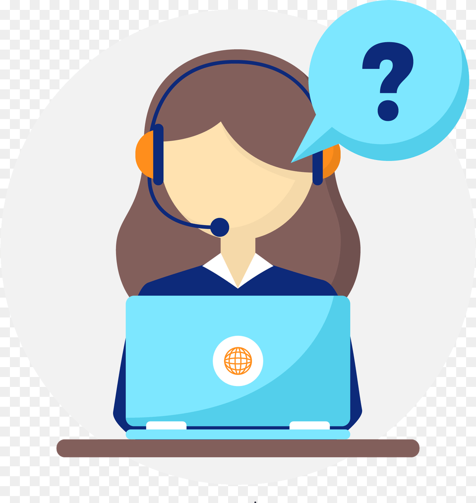 Call Center Agent Clipart Call Center Agent Icon, People, Person, Reading, Computer Free Transparent Png